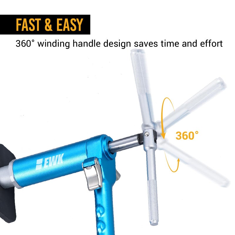 EWK 16 Pcs Pneumatic Brake Caliper Compression Tool Brake Piston Wind Back Air Retractor - Image 4